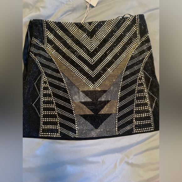 Vici Elite Studded Mini Skirt - Picture 2 of 5